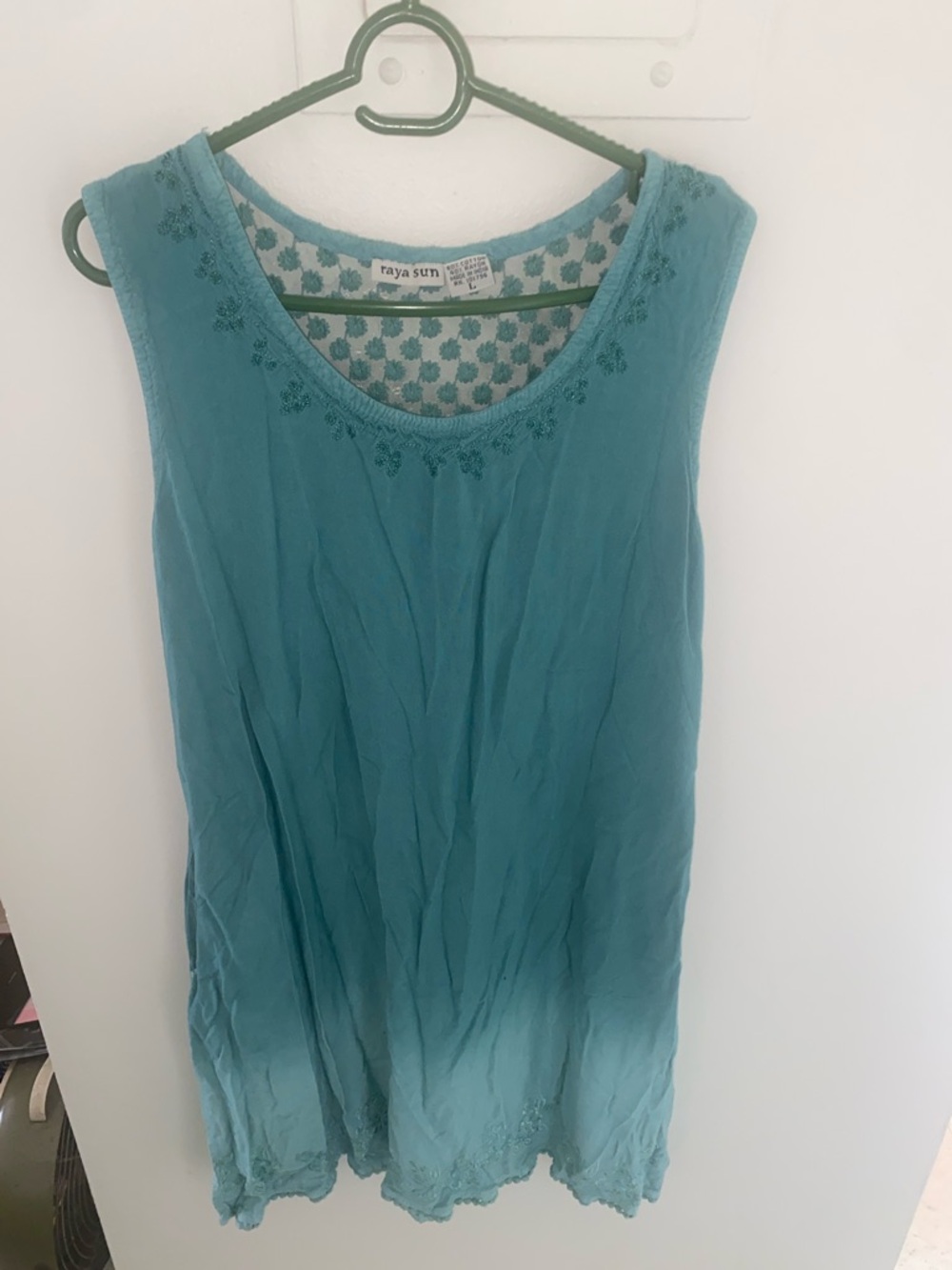 RAYA SUN OMBRÉ LARGE DRESS